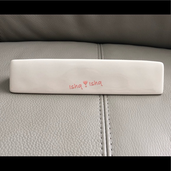 RAE DUNN LL START WITH YES Desk Plaque Paperweight - Picture 2 of 5